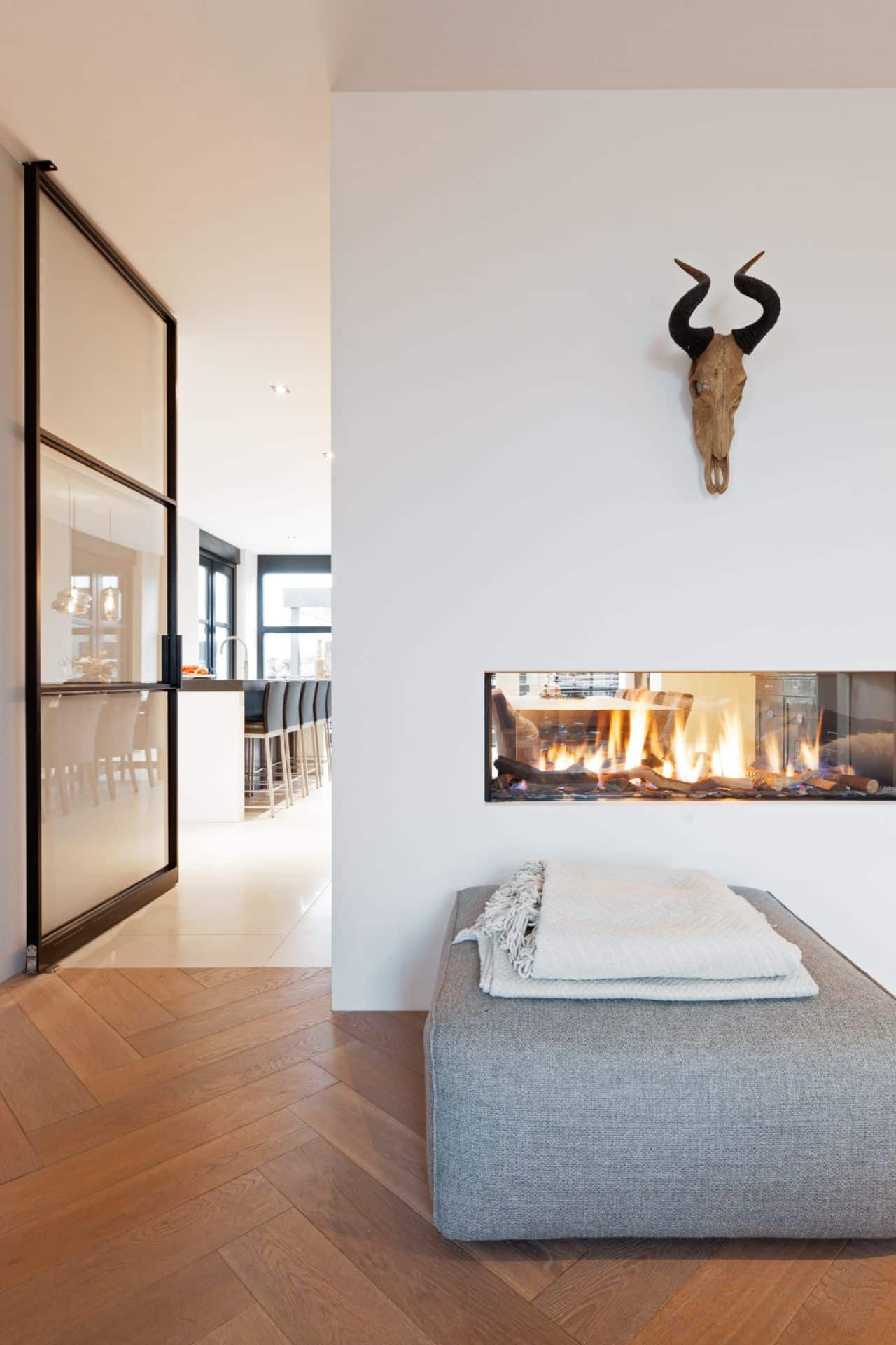 Luxe zwarte moderne keuken 2