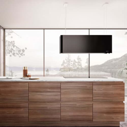 Decoratieve eilanddampkap novy