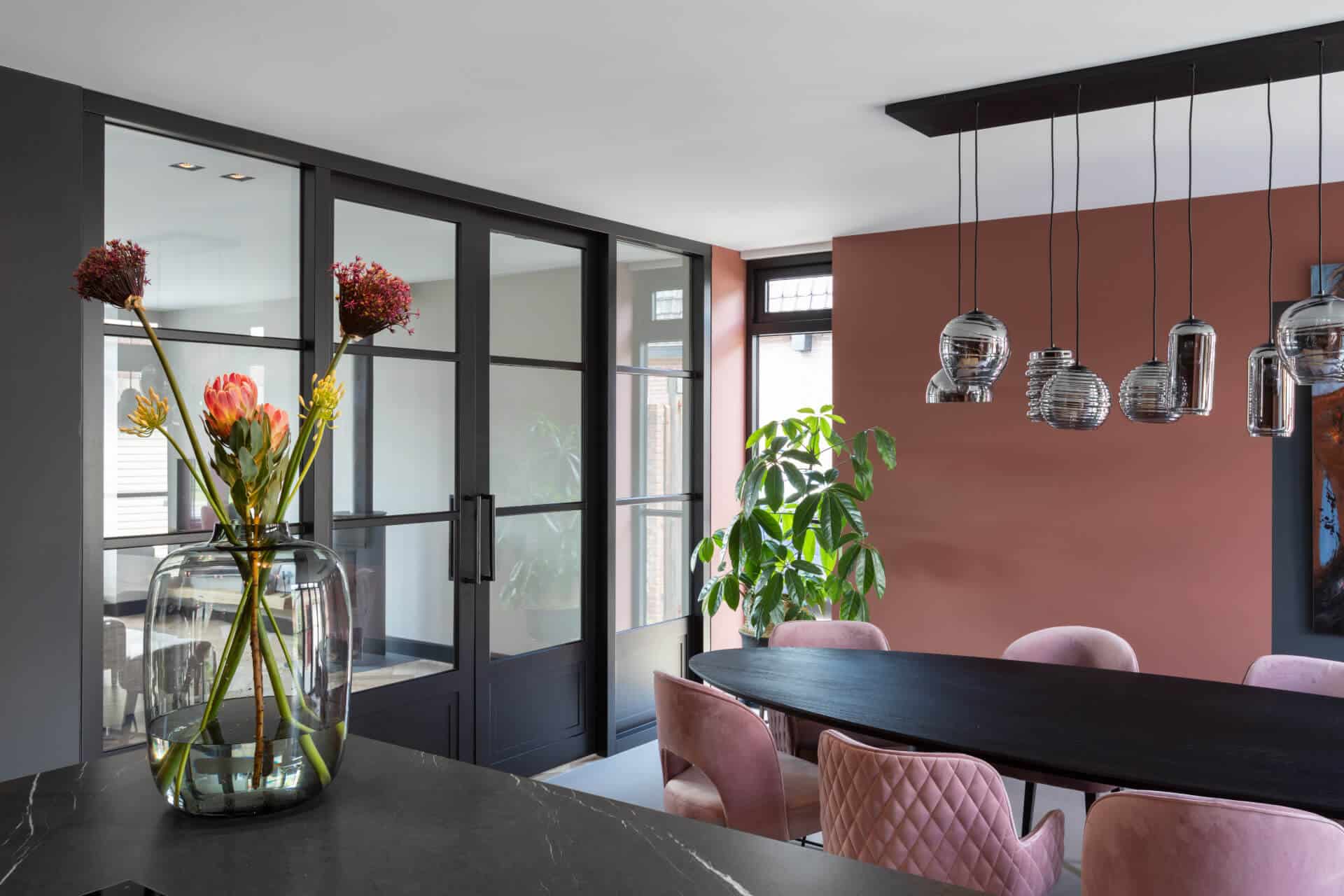 Composiet werkblad marmerlook