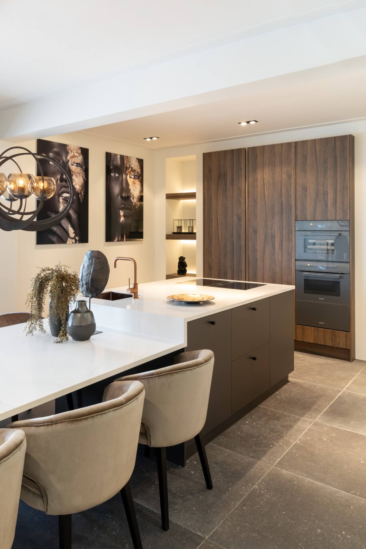 Moderne keuken met miele apparatuur 2