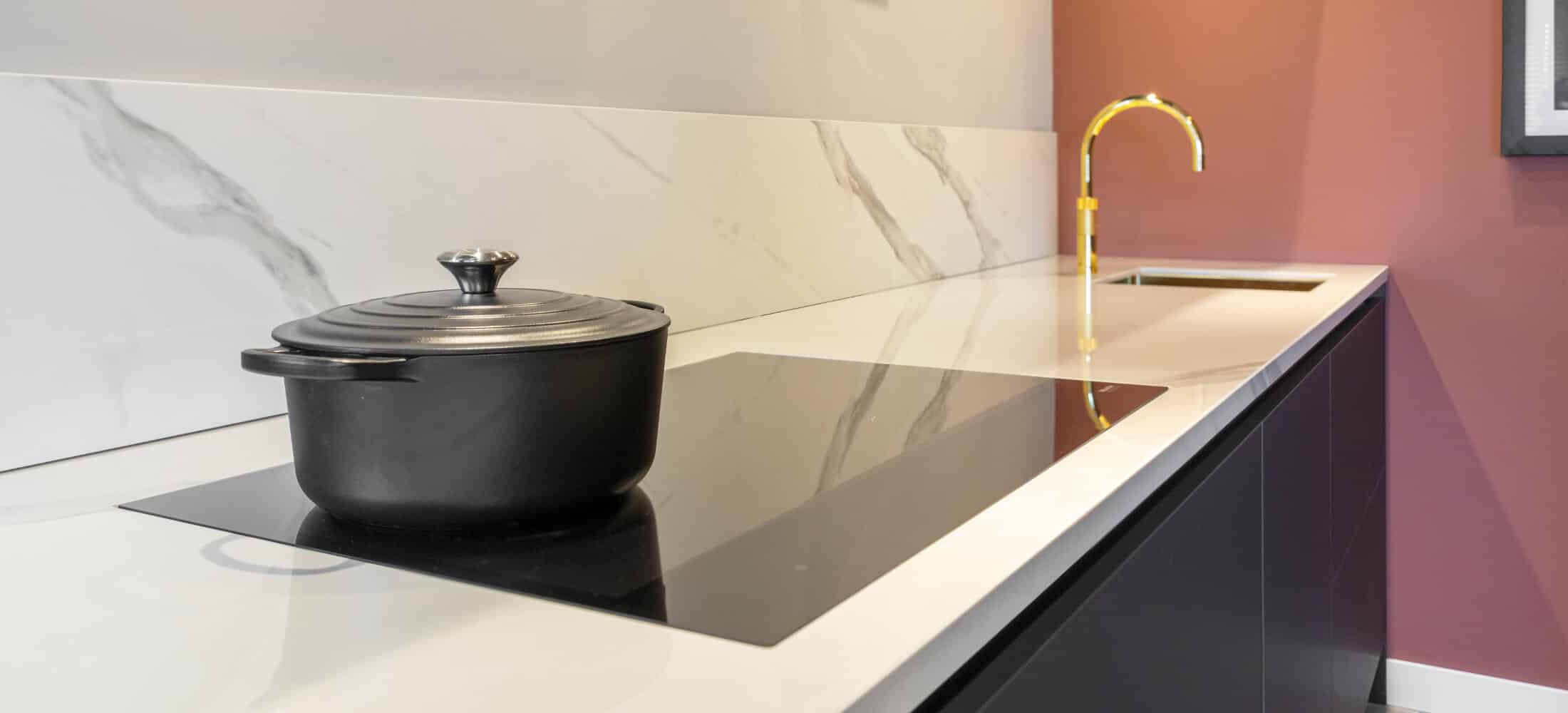 Industriele keuken marmerlook 3