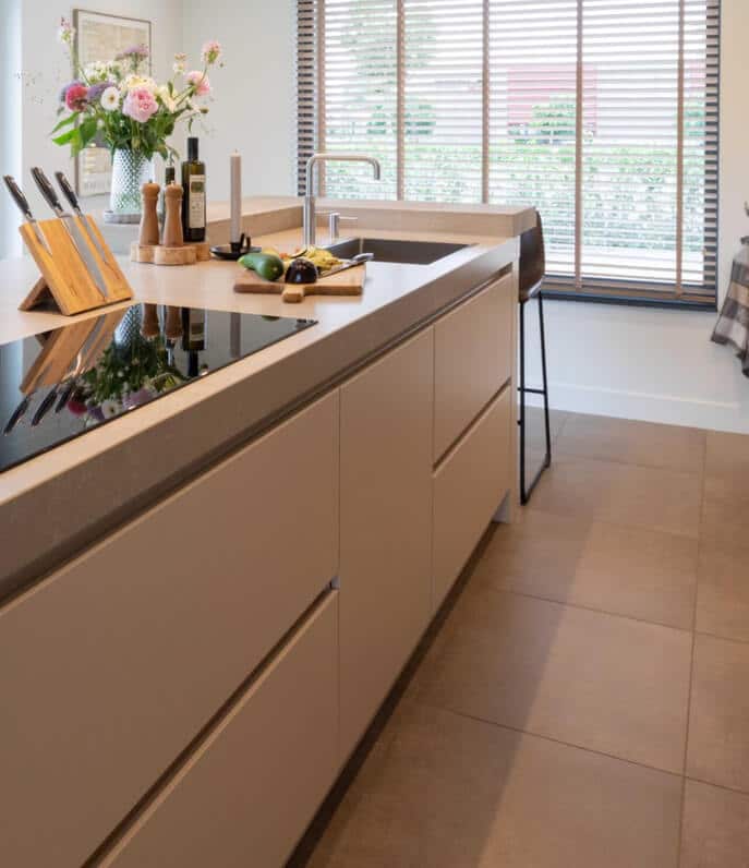 Mdf Houten Keuken Wit Mat Van Ginkel Keukens