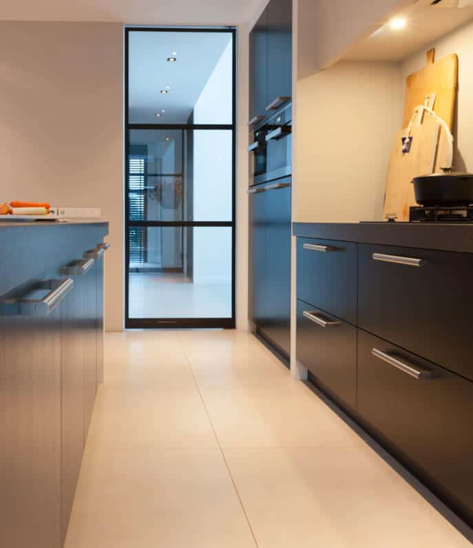 Zwart Fineer Houten Keuken Van Ginkel Keukens