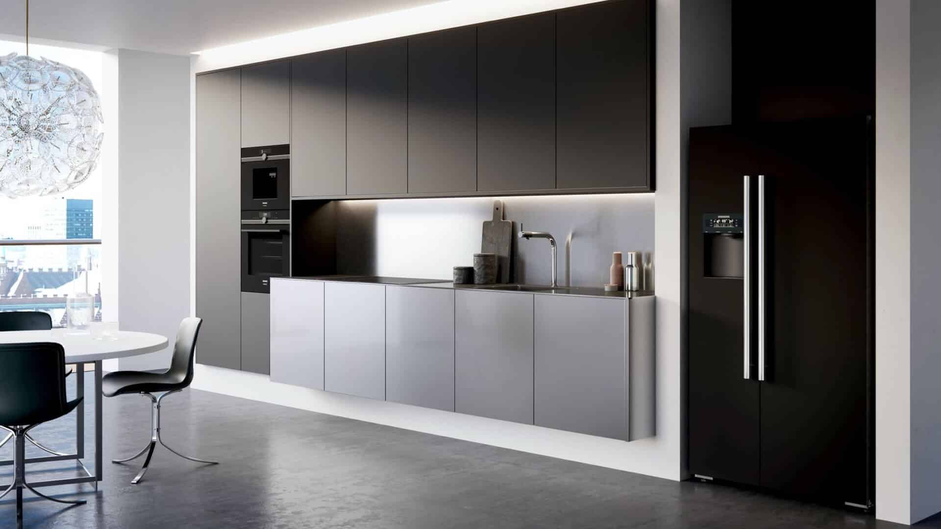 Rechte Keuken Opstelling