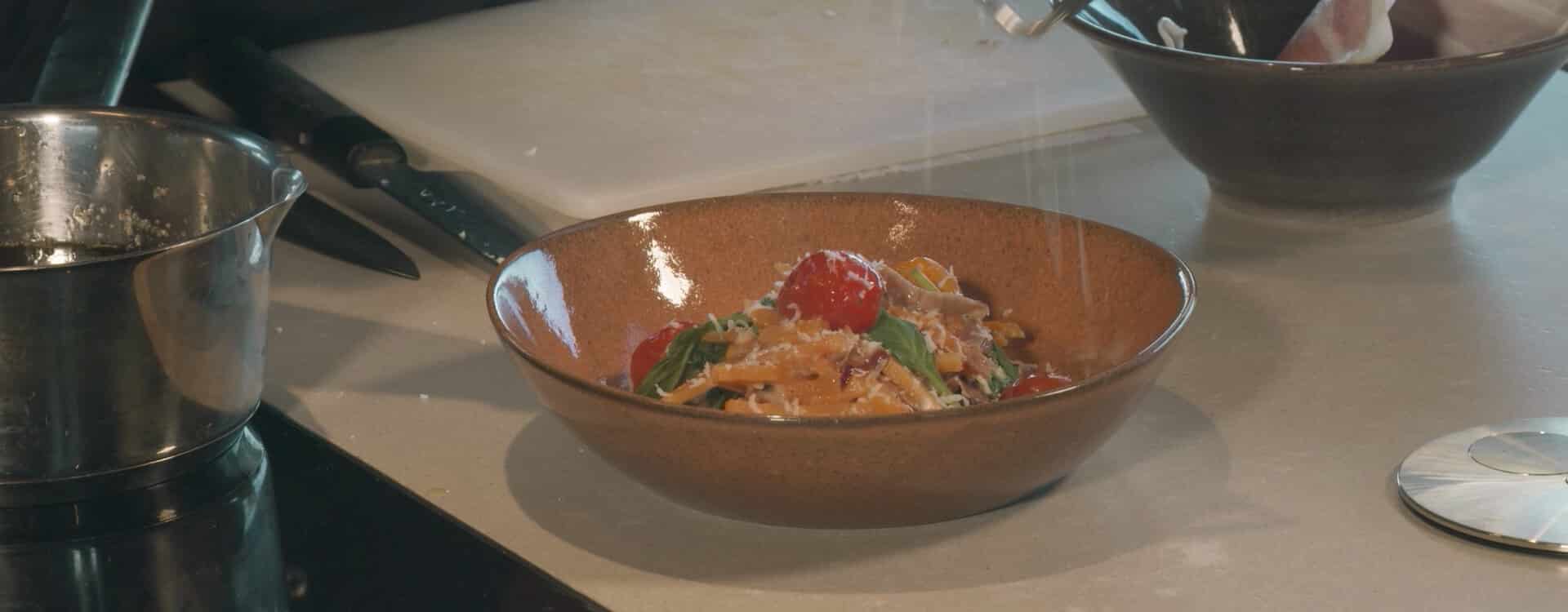 recept van de maand zoeteaardappelpasta a la carbonara 2