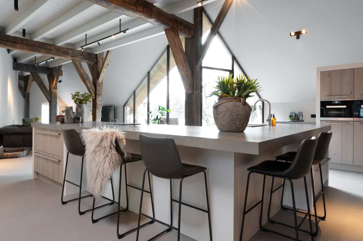 keuken met bar inspiratie van ginkel keukens barneveld slider 1