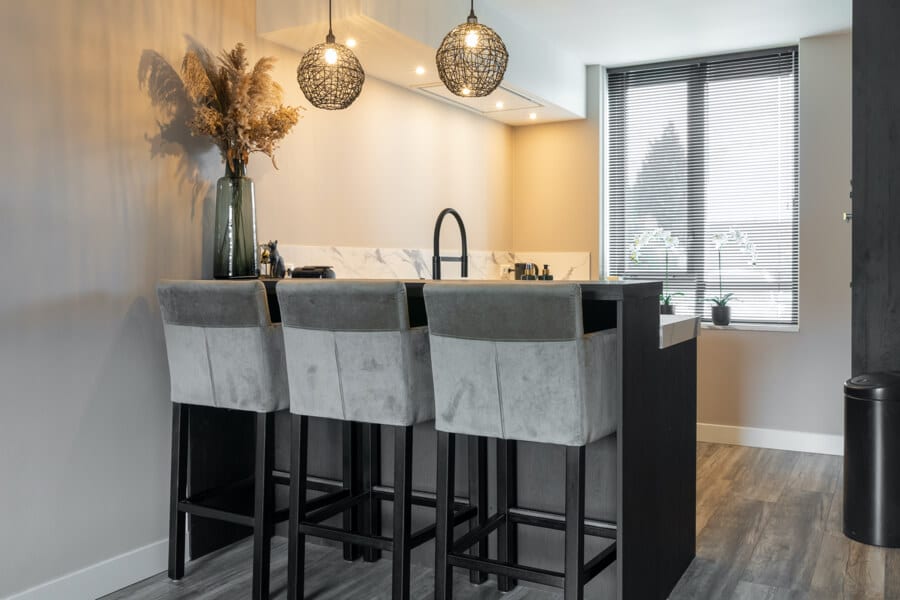 keuken met schiereiland van ginkel keukens barneveld 2