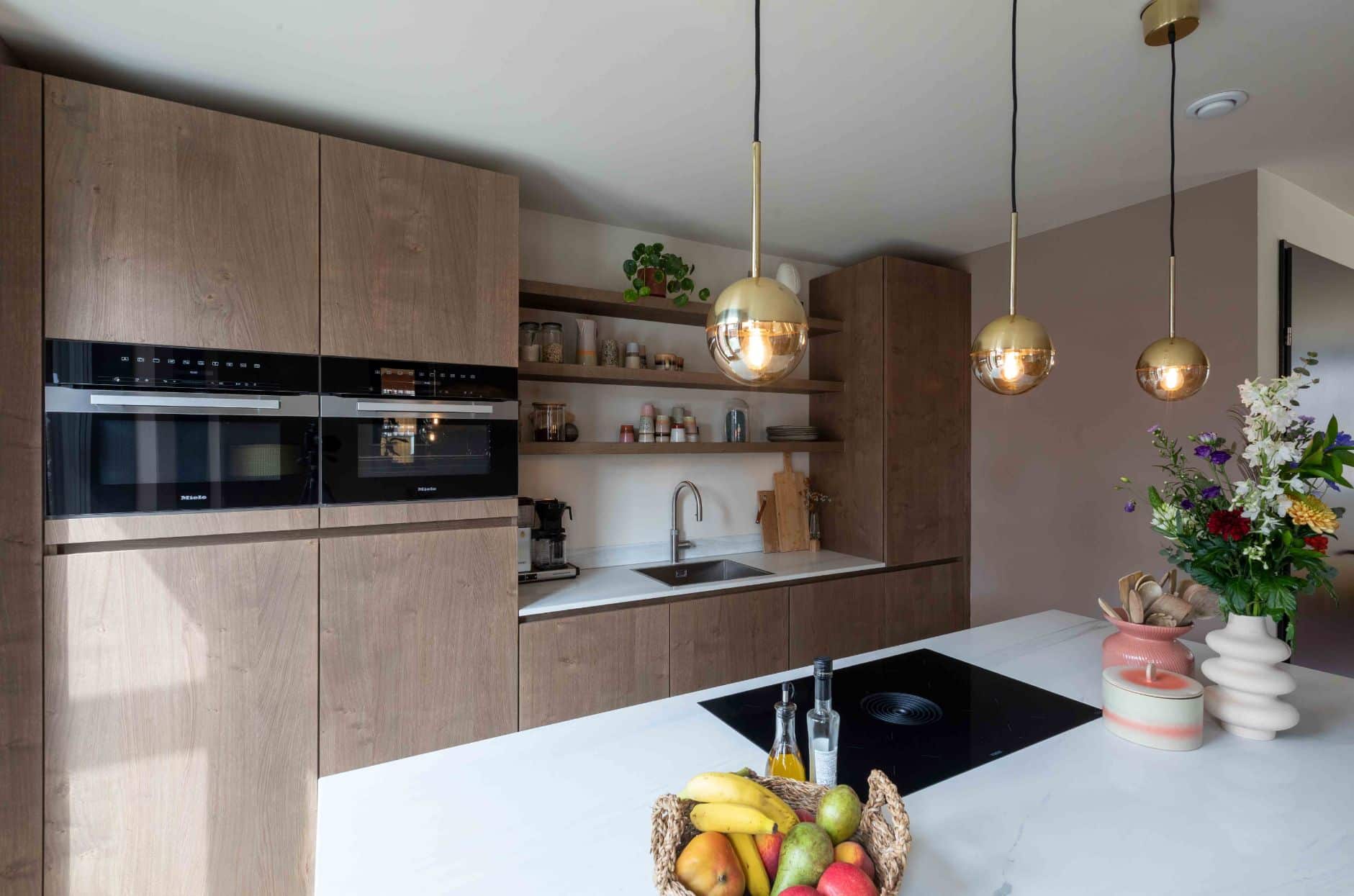 Luxe marmeren keuken | Nijkerk