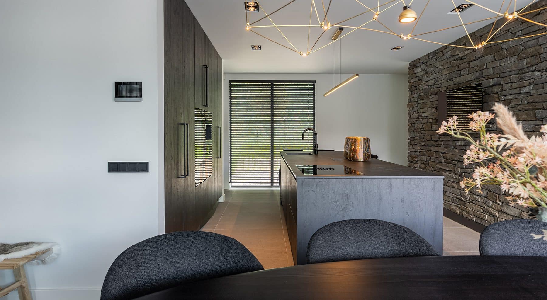 moderne houten keuken 8