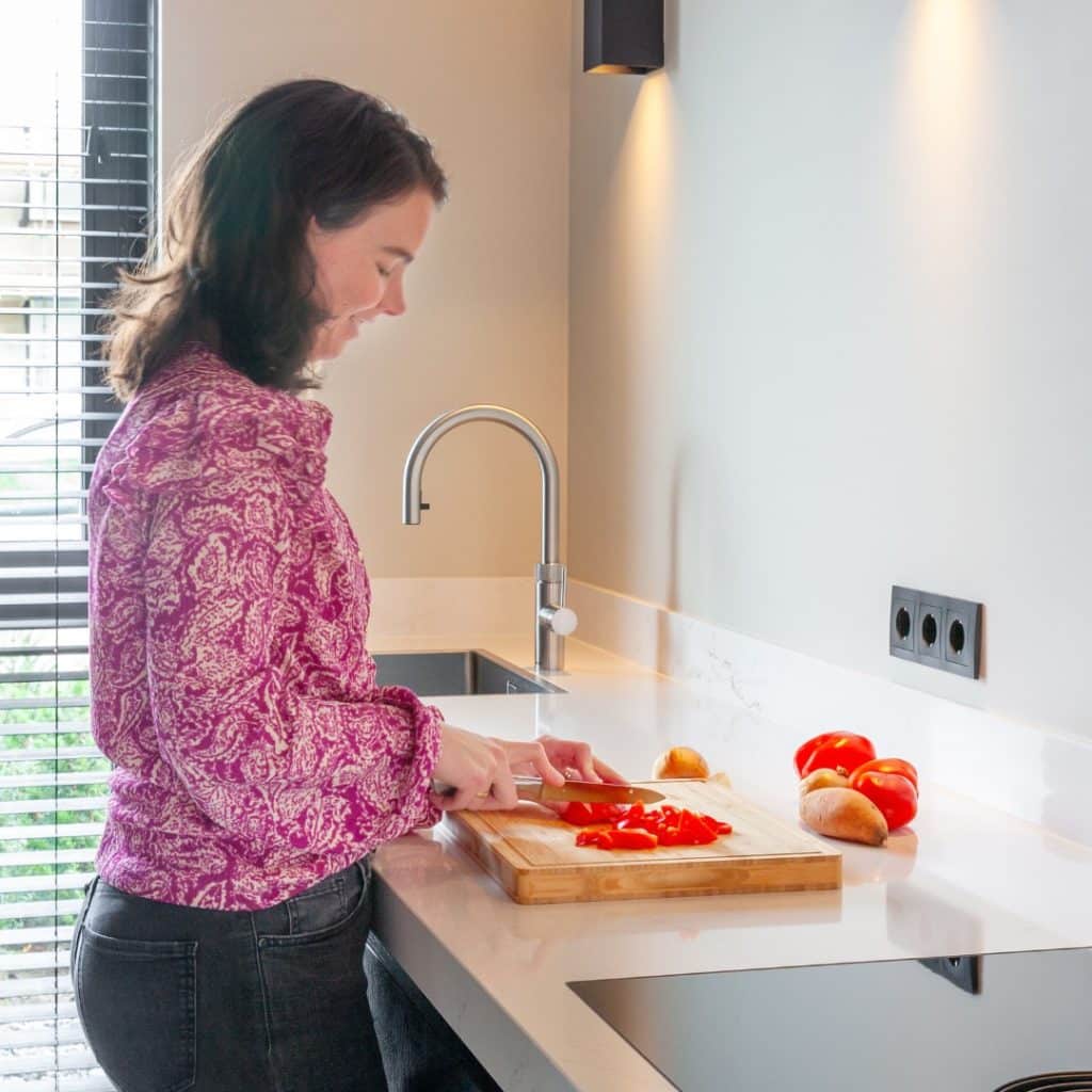 Symmetrische greeploze keuken