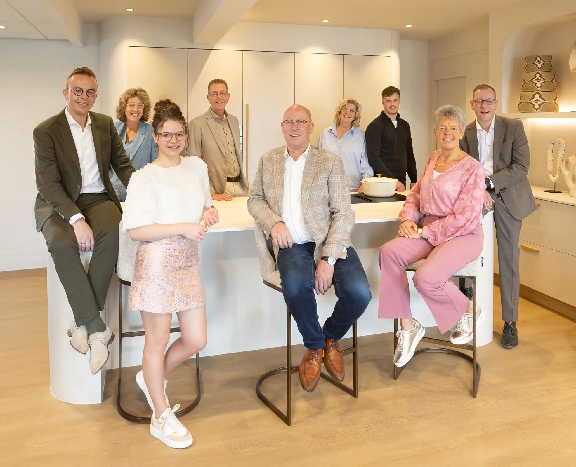 Teamfoto vanginkelkeukens