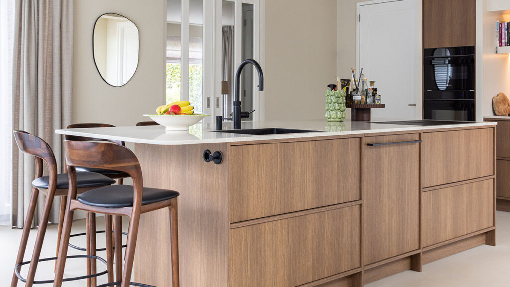 Japandi keuken met stijlvolle afwerking