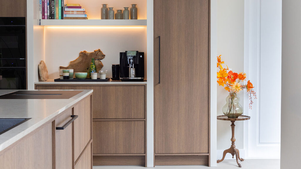 Japandi keuken met stijlvolle afwerking