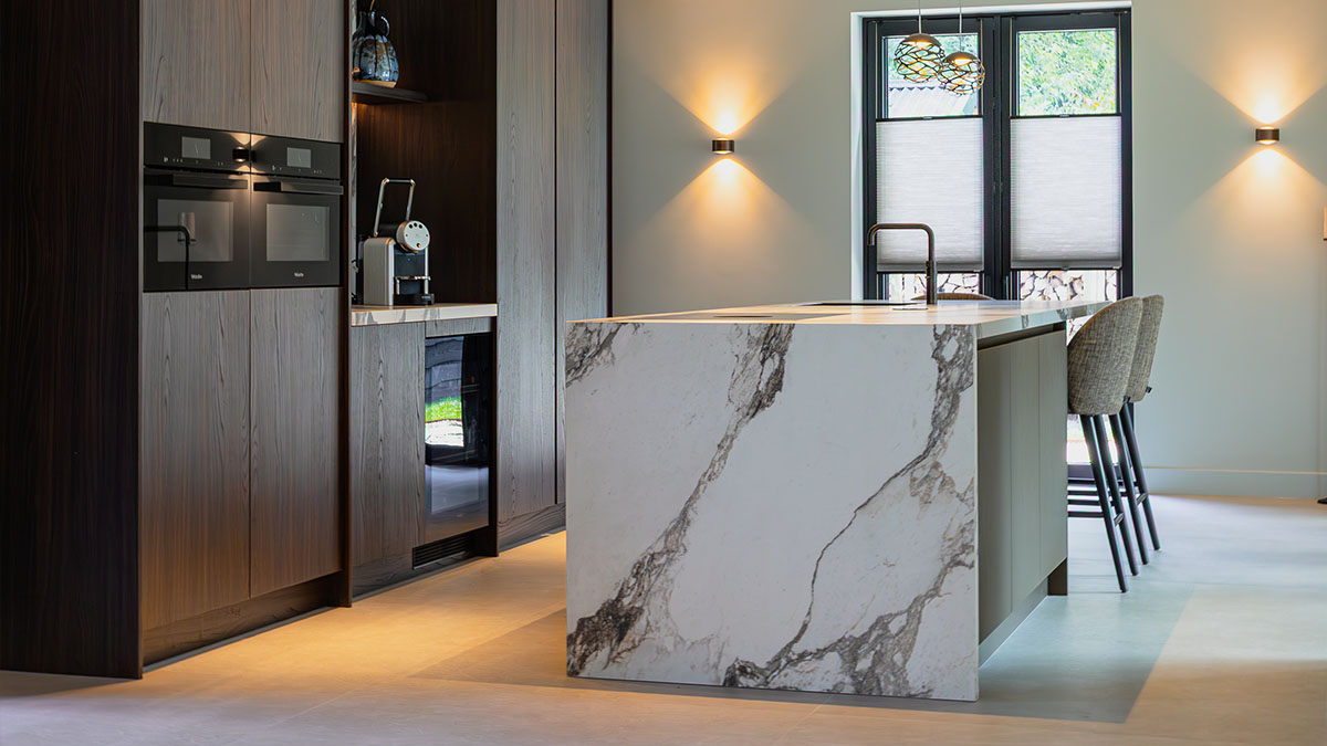 moderne keuken marmerlook keukentrends 2026