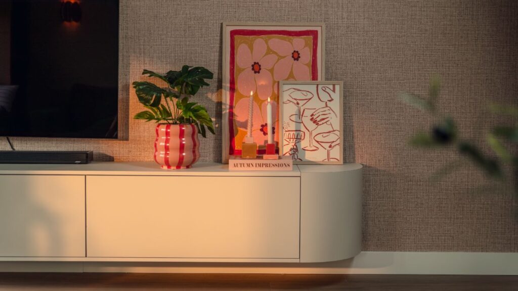 Warmroze leefkeuken met een vleugje Japandi6