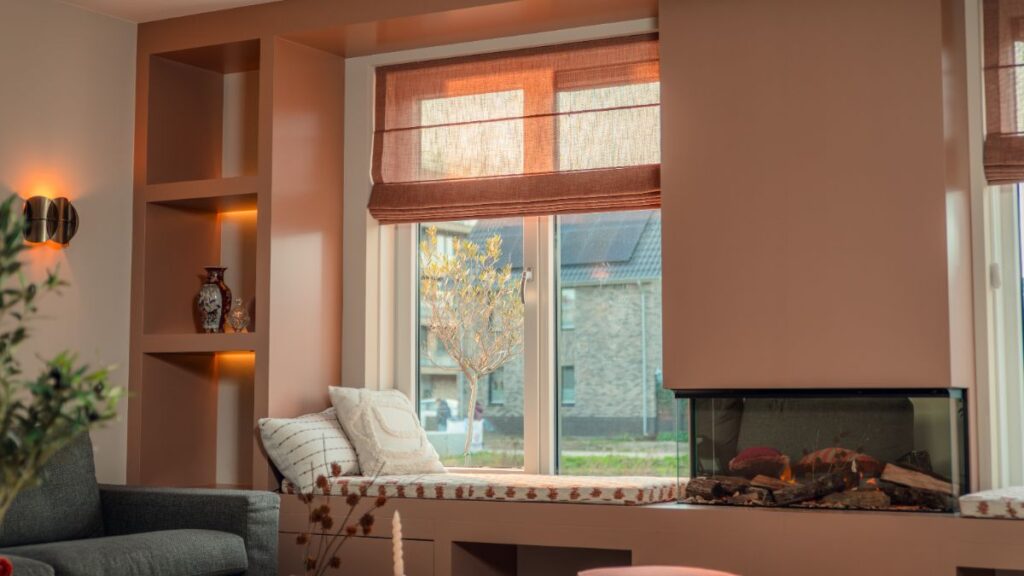 Warmroze leefkeuken met een vleugje Japandi9